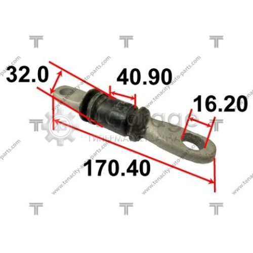 TENACITY AAMTO1036 Подвеска рычаг независимой подвески колеса