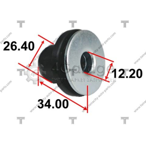 TENACITY AAMTO1128 Втулка вал рулевого колеса