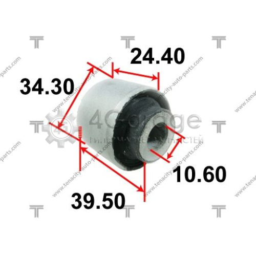 TENACITY AAMHO1015 Подвеска рычаг независимой подвески колеса