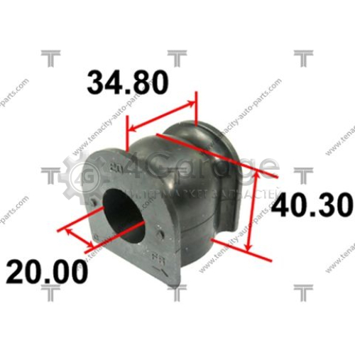TENACITY ASBHO1028 Опора стабилизатор