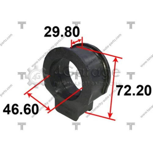 TENACITY ASTTO1009 Втулка вал рулевого колеса