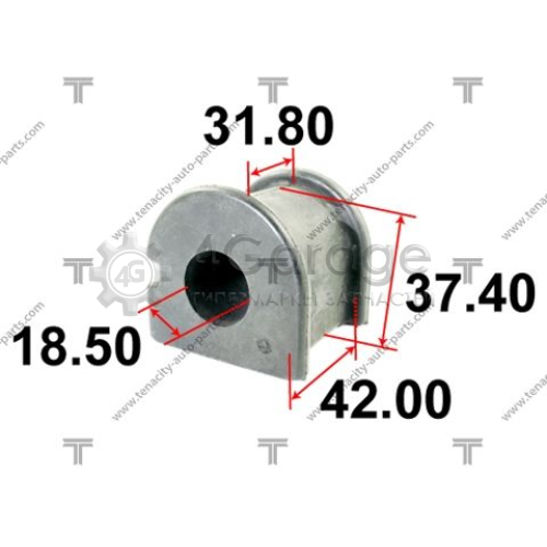 TENACITY ASBTO1044 Опора стабилизатор