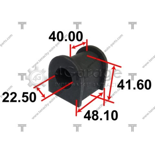 TENACITY ASBMA1015 Опора стабилизатор