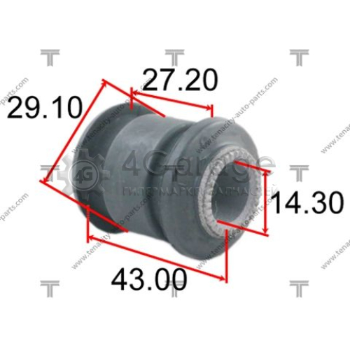 TENACITY AAMTO1121 Подвеска рычаг независимой подвески колеса