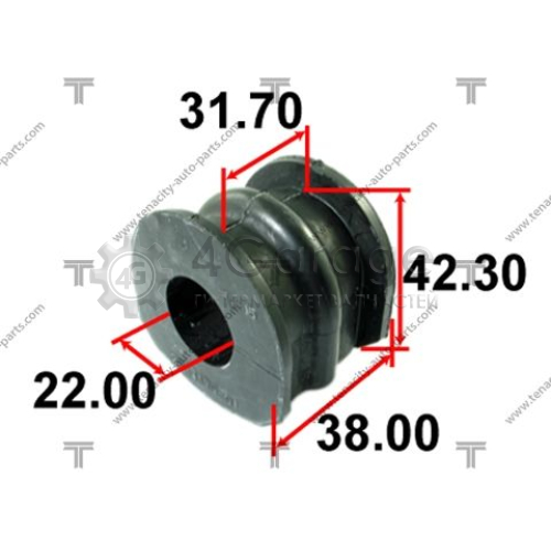 TENACITY ASBNI1007 Опора стабилизатор