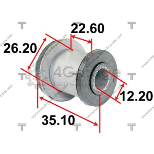 TENACITY AAMTO1114 Втулка вал рулевого колеса