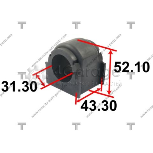 TENACITY ASBMA1021 Опора стабилизатор