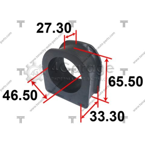 TENACITY ASTTO1004 Втулка вал рулевого колеса