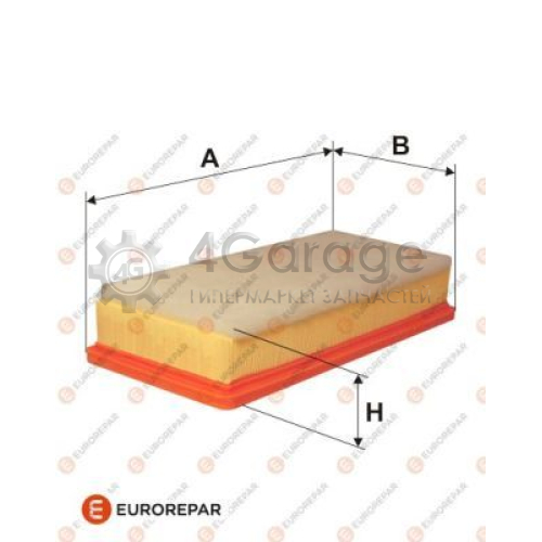 Воздушный фильтр EUROREPAR 1612865980 в Ростове-на-Дону