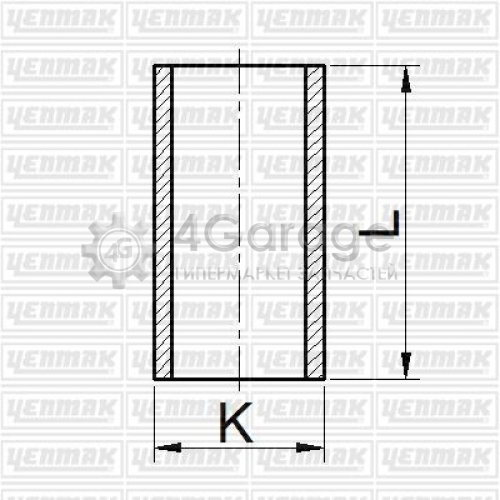 YENMAK 5165612000 Гильза цилиндра