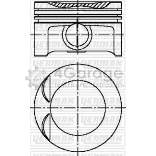 YENMAK 3104223000 Поршень