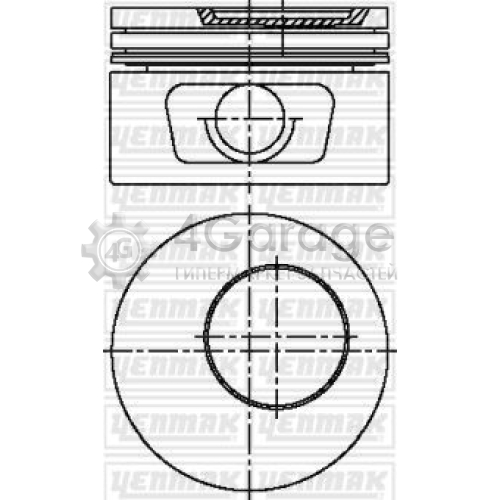 Поршень YENMAK 3103804000 в Нижнем Новгороде
