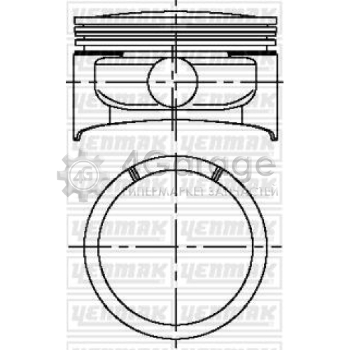 YENMAK 3104228000 Поршень