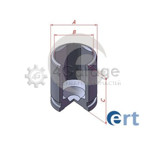 ERT 151520C Поршень корпус скобы тормоза