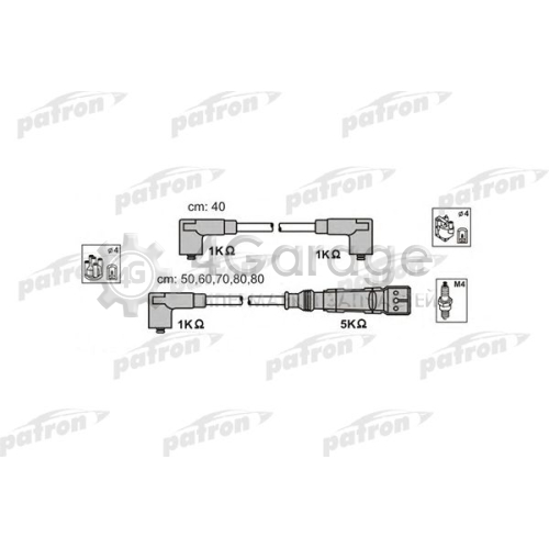 Комплект проводов зажигания PATRON PSCI1005 в Нижнем Новгороде