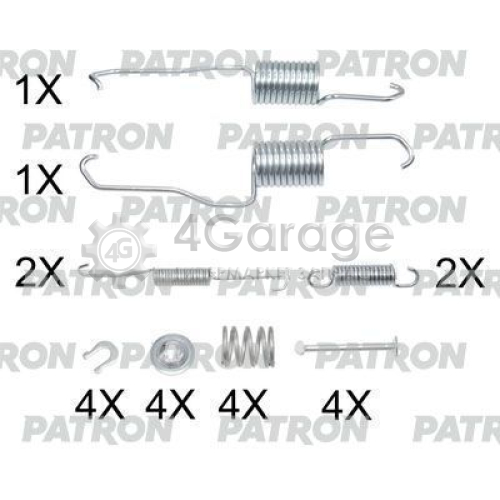 Комплектующие тормозная колодка PATRON PSRK0237 в Нижнем Новгороде