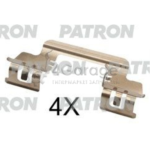 Комплектующие колодки дискового тормоза PATRON PSRK1239 в Нижнем Новгороде