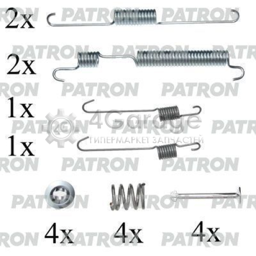 PATRON PSRK0039 Комплектующие тормозная колодка