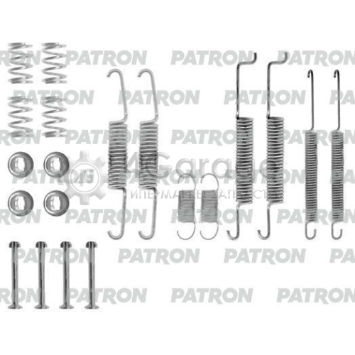 Комплектующие тормозная колодка PATRON PSRK0049 в Москве