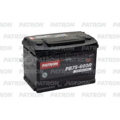 Аккумулятор PATRON POWER 12V 75AH 660A ETN 0(R+) B13 278x175x190mm 15 5kg PATRON PB75660R в Москве