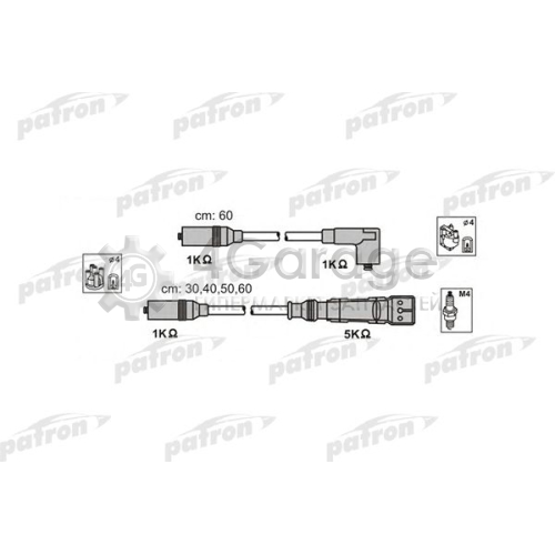 Комплект проводов зажигания PATRON PSCI1000 в Ростове-на-Дону