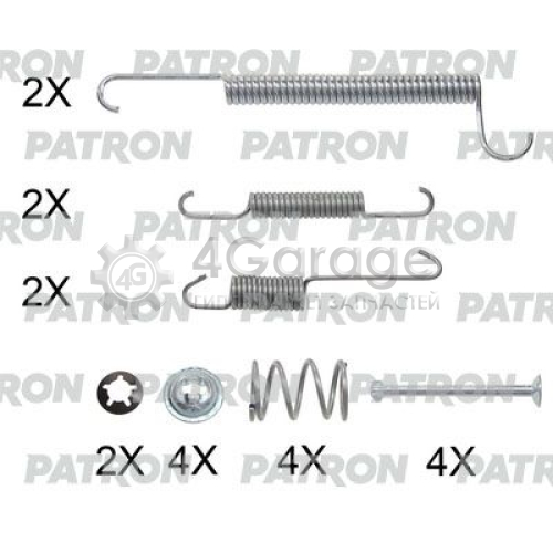 Комплектующие тормозная колодка PATRON PSRK0125 в Нижнем Новгороде