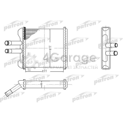 Теплообменник отопление салона PATRON PRS2083 в Нижнем Новгороде