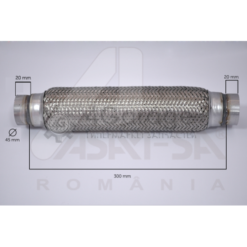 ASAM 60095 Гофрированная труба выхлопная система