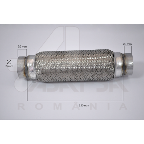 ASAM 60102 Гофрированная труба выхлопная система