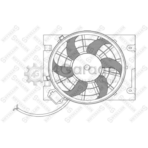 STELLOX 2999265SX Вентилятор охлаждение двигателя