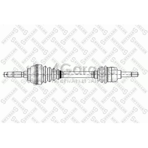 STELLOX 1581009SX Приводной вал