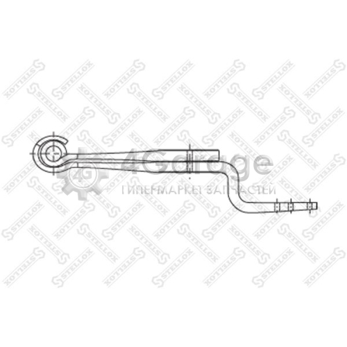 STELLOX 8455604SX Многолистовая рессора