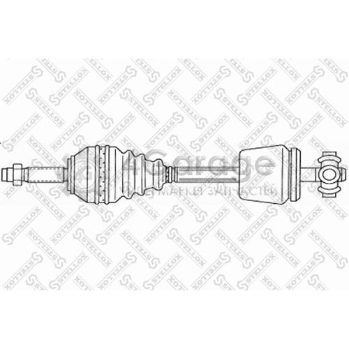 STELLOX 1581766SX Приводной вал