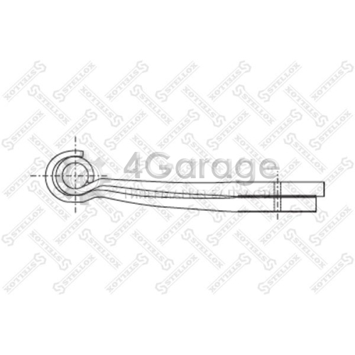 STELLOX 8455608SX Многолистовая рессора