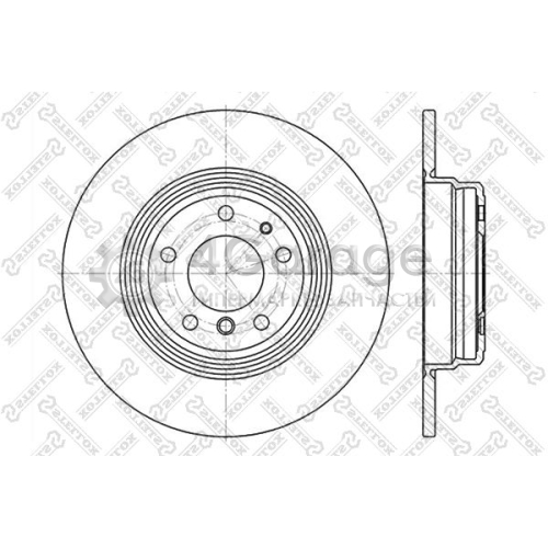 STELLOX 60201533SX Тормозной диск