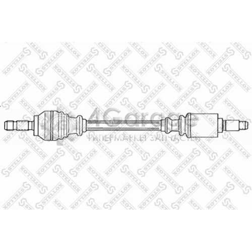 STELLOX 1581771SX Приводной вал