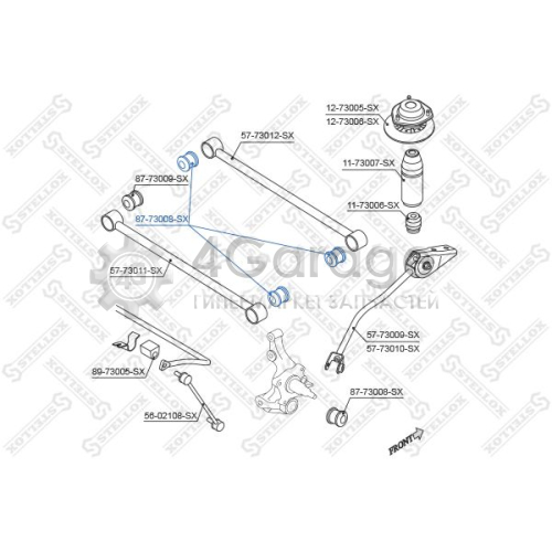 STELLOX 8773008SX Подвеска рычаг независимой подвески колеса