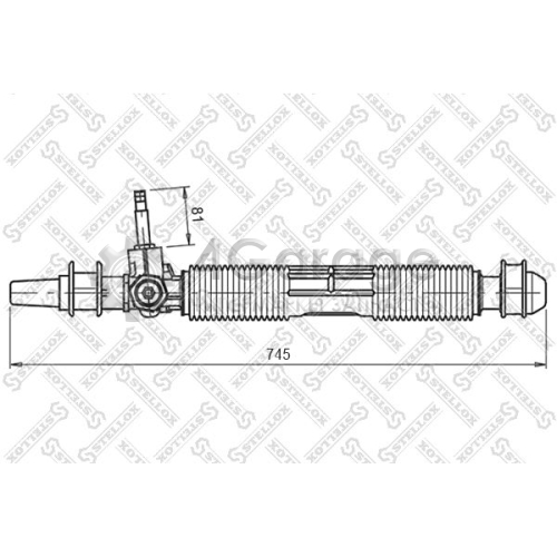 STELLOX 0035020SX Рулевой механизм