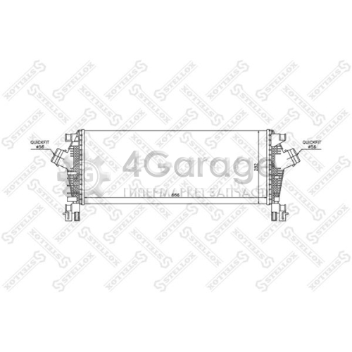 STELLOX 1040219SX Интеркулер