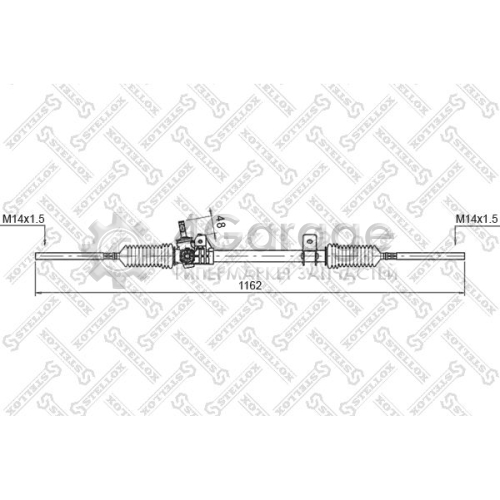 STELLOX 0035003SX Рулевой механизм