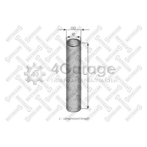 STELLOX 8201636SX Гофрированная труба выхлопная система