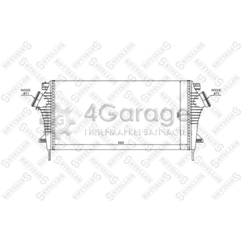 STELLOX 1040209SX Интеркулер