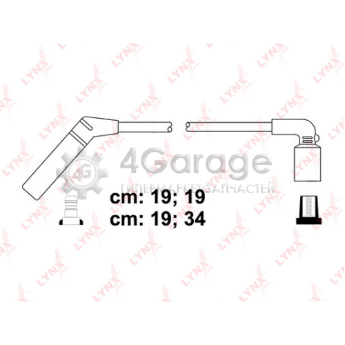 LYNXauto SPE1807 Комплект проводов зажигания STANDART