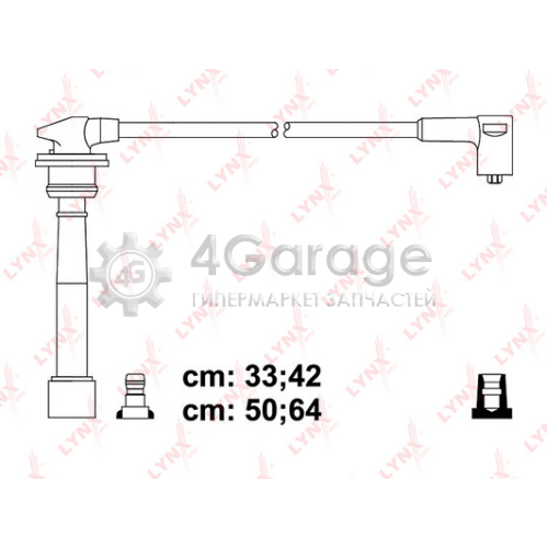 LYNXauto SPC3607 Комплект проводов зажигания