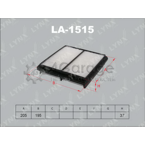 LYNXauto LA1515 Воздушный фильтр в Красноярске