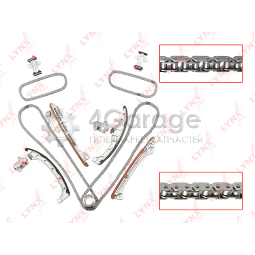 LYNXauto TK0073 Комплект цели привода распредвала