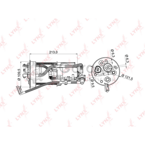 LYNXauto LF986M Топливный фильтр