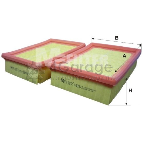 MFILTER K4992 Воздушный фильтр в Красноярске
