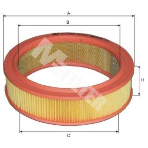 Воздушный фильтр MFILTER A101 в Нижнем Новгороде