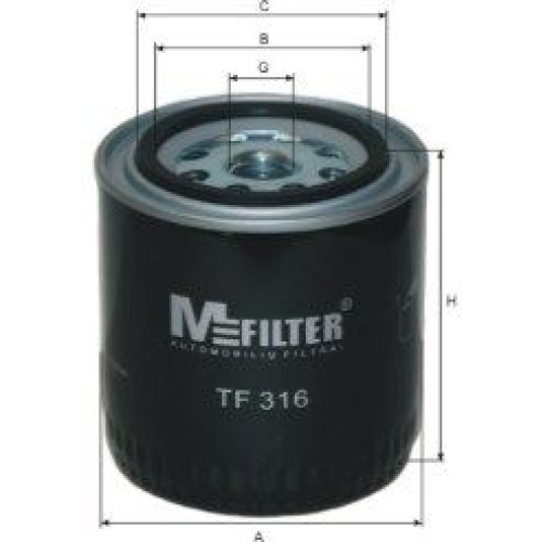 Масляный фильтр MFILTER TF316 в Москве